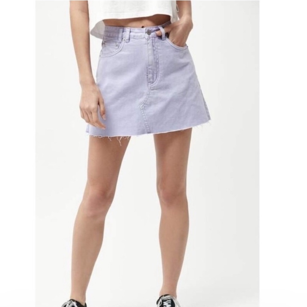 PacSun •  Pastel Purple Corduroy Skirt